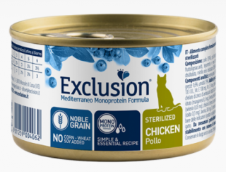 Exclusion Tavuk Etli 300 gr Kedi Maması kullananlar yorumlar